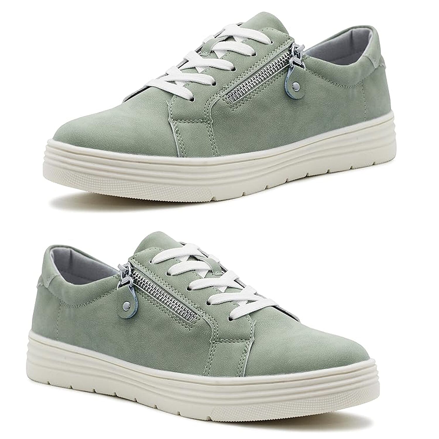 Ladies Shoe (Size 3) - Green