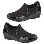 Ladies Shoe (Size 4) - Black