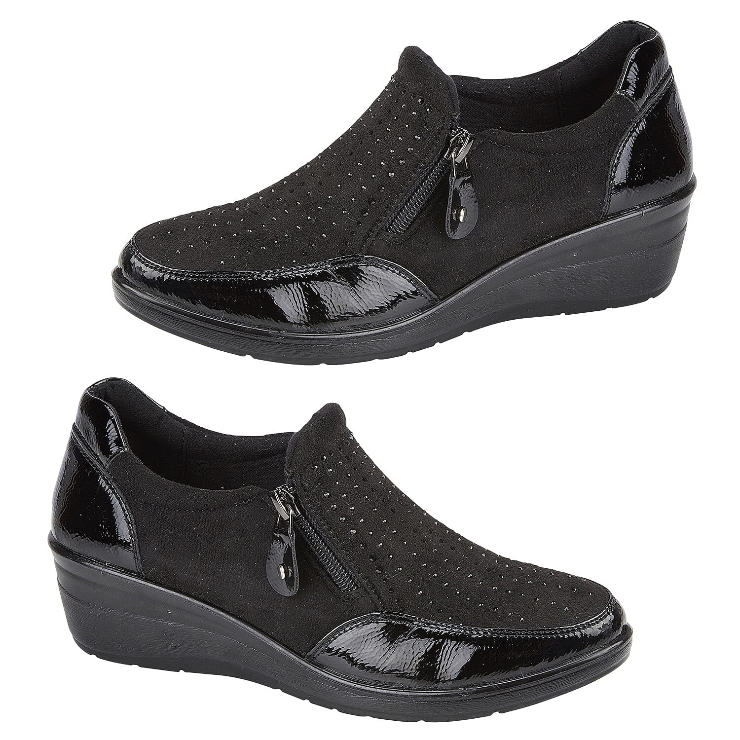 Ladies Shoe (Size 4) - Black
