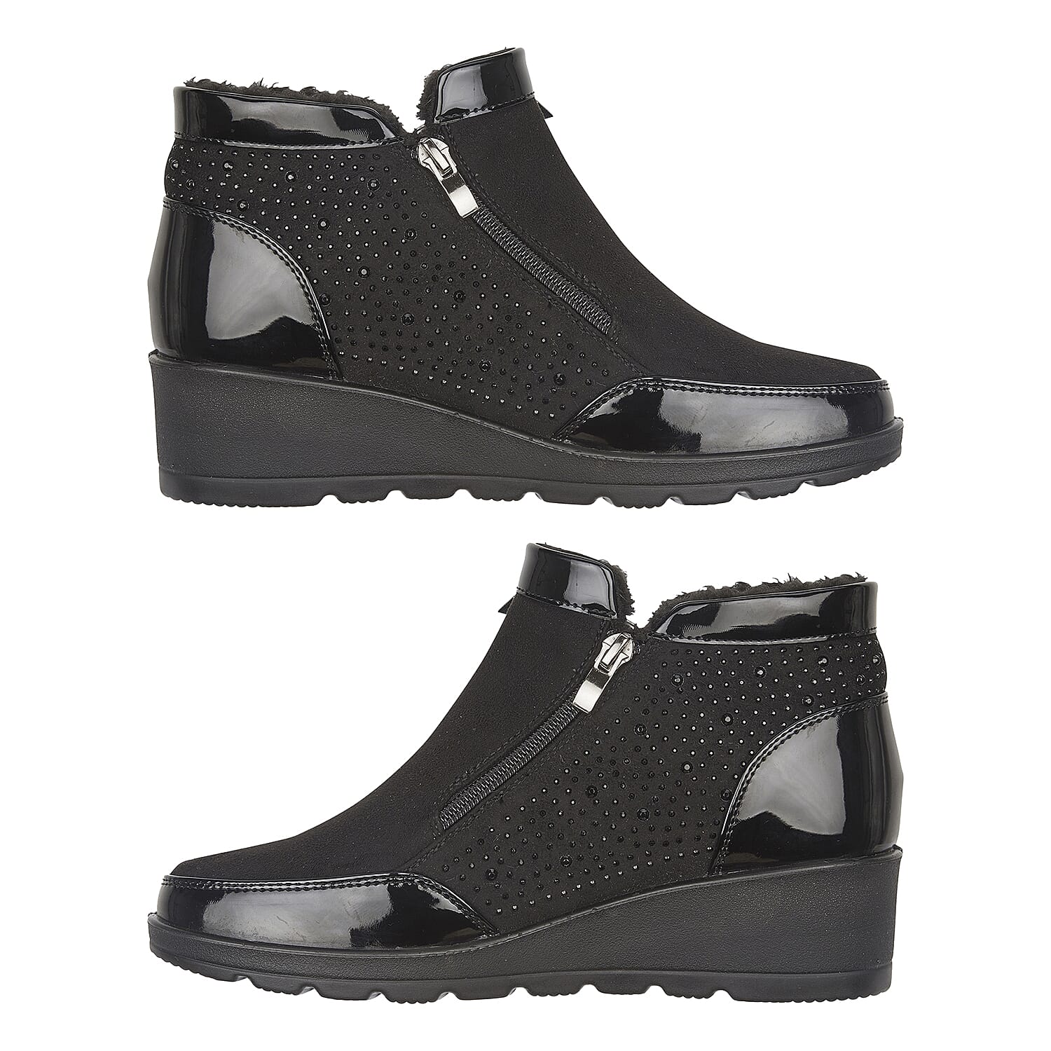 Ladies Shoe (Size 4) - Black