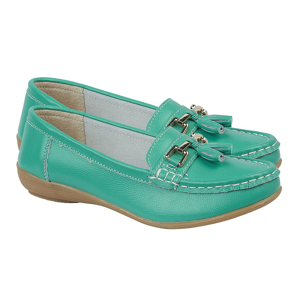 Ladies Shoe (Size 4) - Emerald