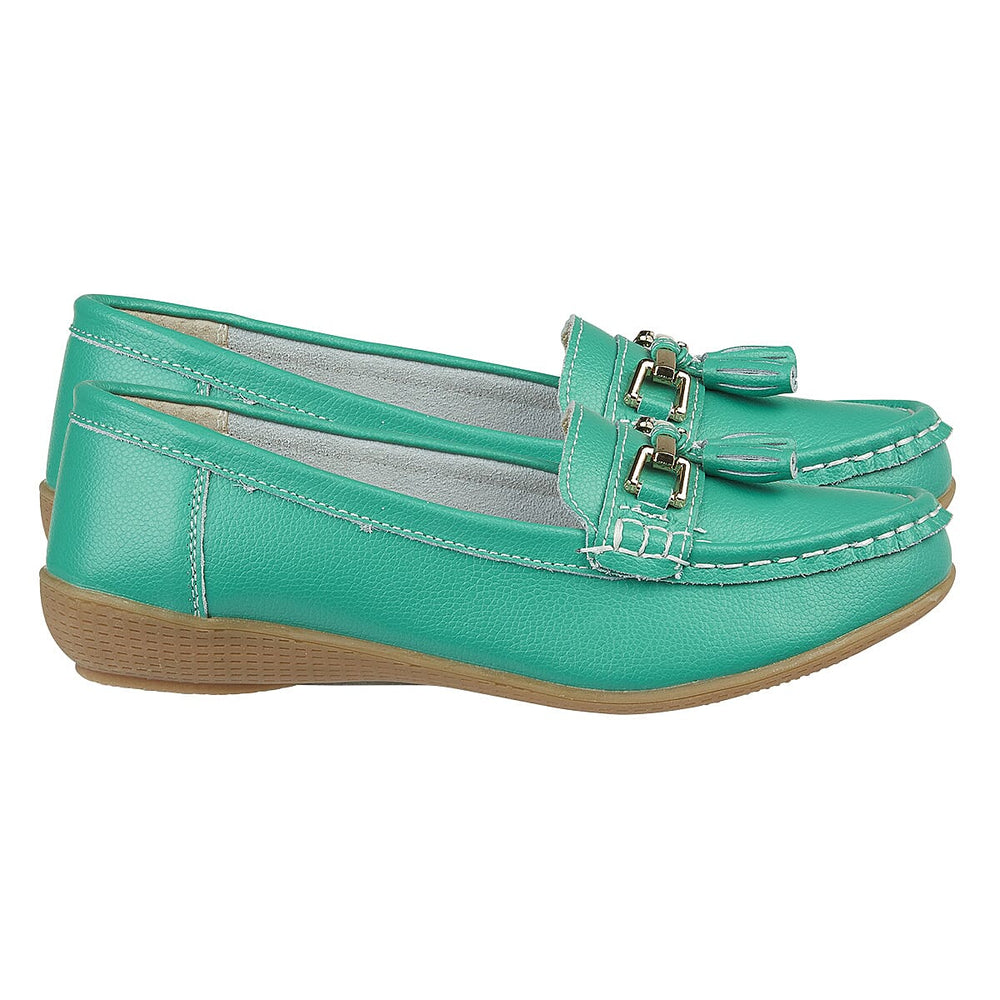 Ladies Shoe (Size 4) - Emerald