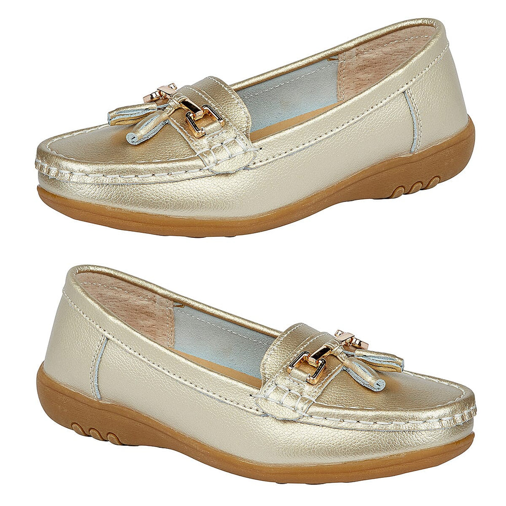 Jo & Joe Ladies Shoe (Size 4) - Gold