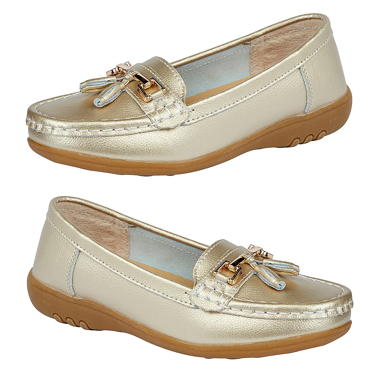 Jo & Joe Ladies Shoe (Size 4) - Gold