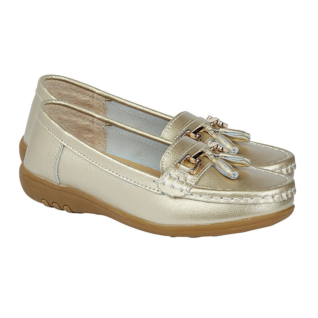 Jo & Joe Ladies Shoe (Size 4) - Gold
