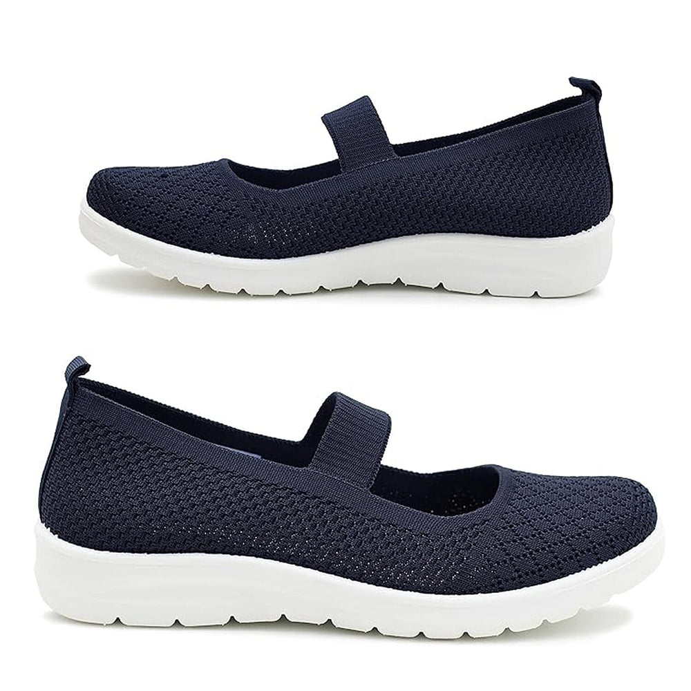 Ladies Shoe (Size 4) - Navy