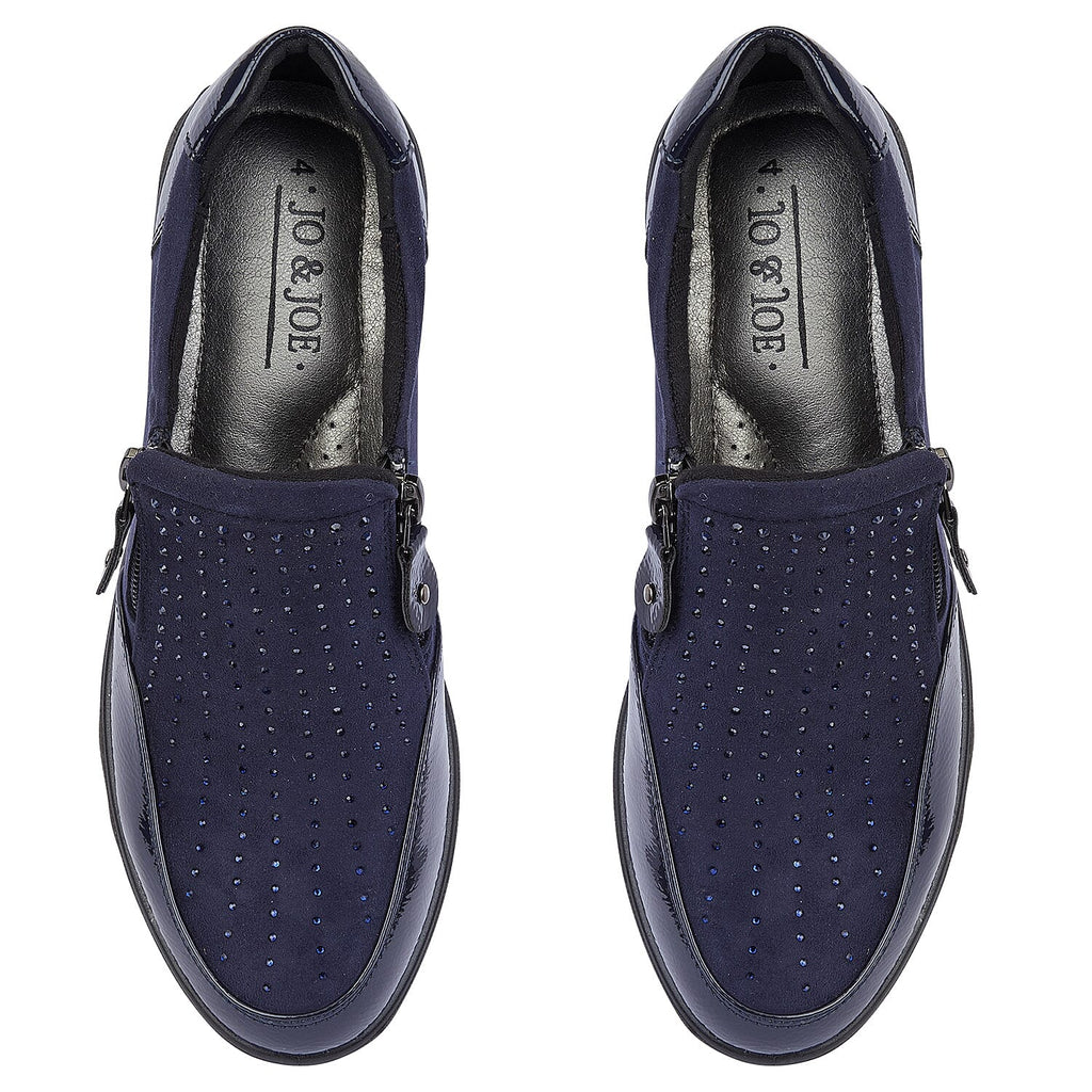 Ladies Shoe (Size 4) - Navy