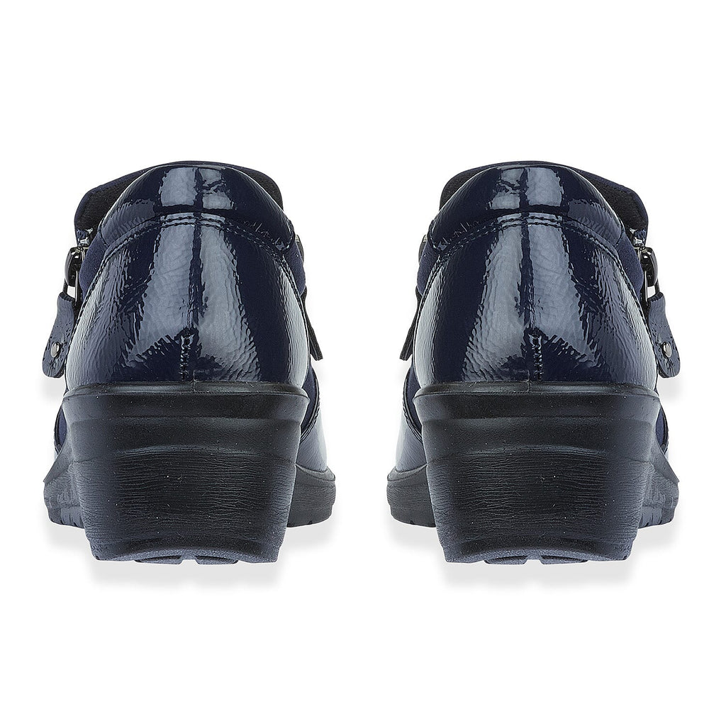 Ladies Shoe (Size 4) - Navy