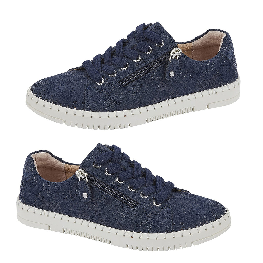 Ladies Shoe (Size 4) - Navy