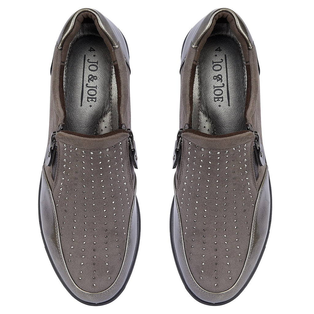 Ladies Shoe (Size 4) - Pewter