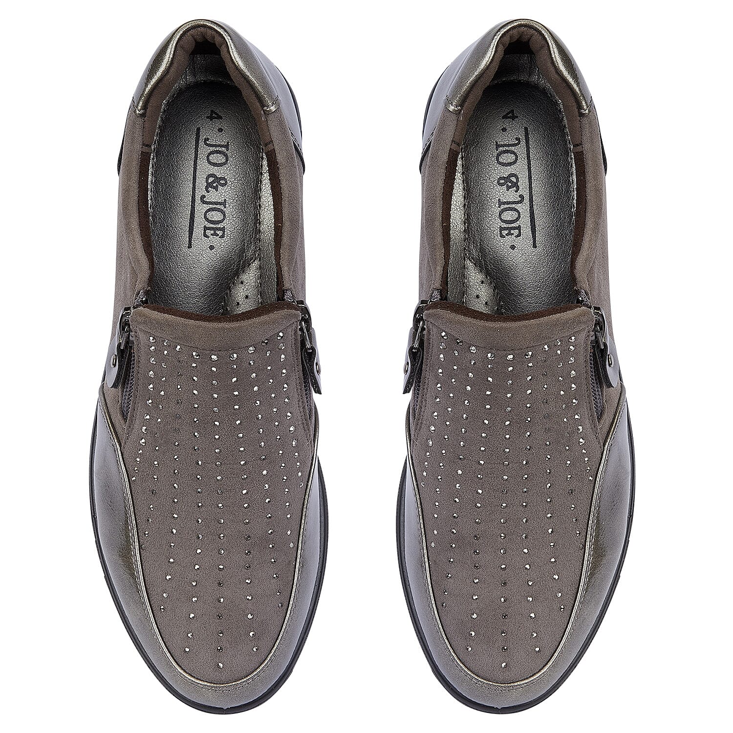 Ladies Shoe (Size 4) - Pewter