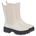 Emma Ladies KASIA Calf Boots (Size 4) - Sand