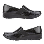 Ladies Shoe (Size 5) - Black Croc
