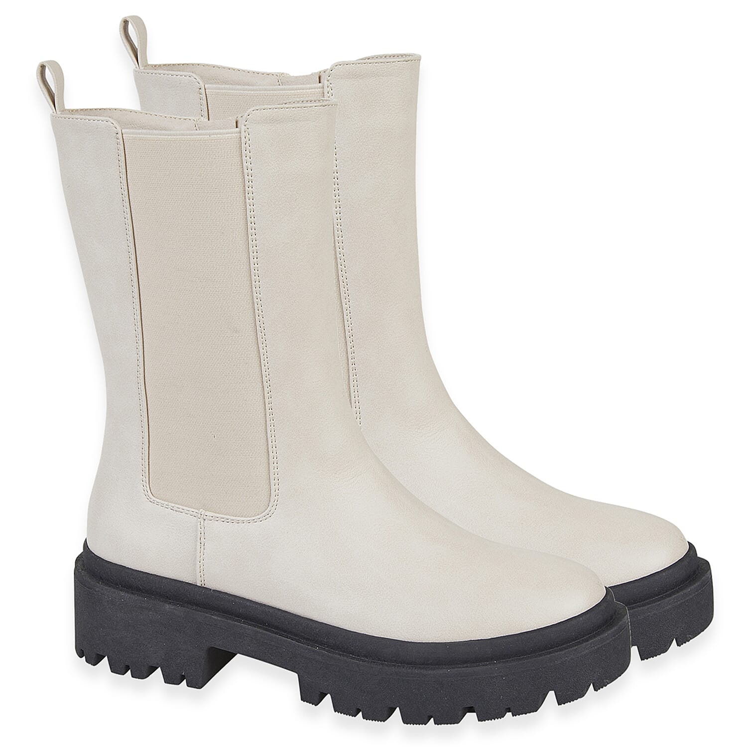 Emma Ladies KASIA Calf Boots (Size 5) - Sand