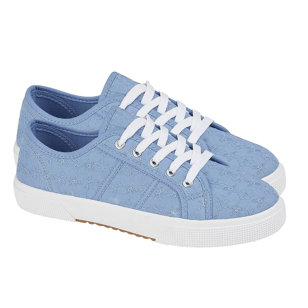 Ladies Shoe (Size 8) - Light Blue