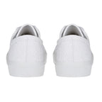 Joe - Joe ZITA Broderie Anglaise Pump on Chunky Ladies Shoe (Size 8) - White