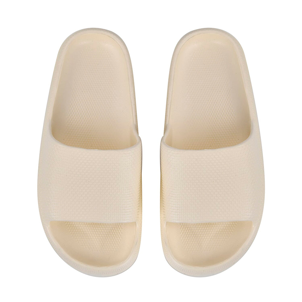 Set of 2 EVA Ladies Super-lightweight Cushioned Sandals and Sliders (Size 3-4) - Cream