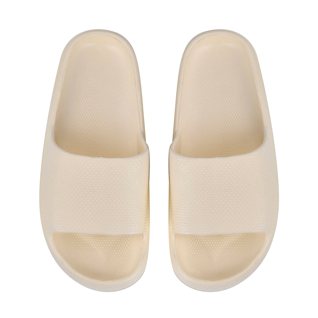 Set of 2 EVA Ladies Super-lightweight Cushioned Sandals and Sliders (Size 3-4) - Cream