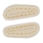 Set of 2 EVA Ladies Super-lightweight Cushioned Sandals and Sliders (Size 3-4) - Cream