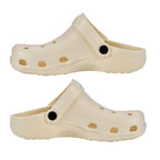 Set of 2 EVA Ladies Super-lightweight Cushioned Sandals and Sliders (Size 3-4) - Cream