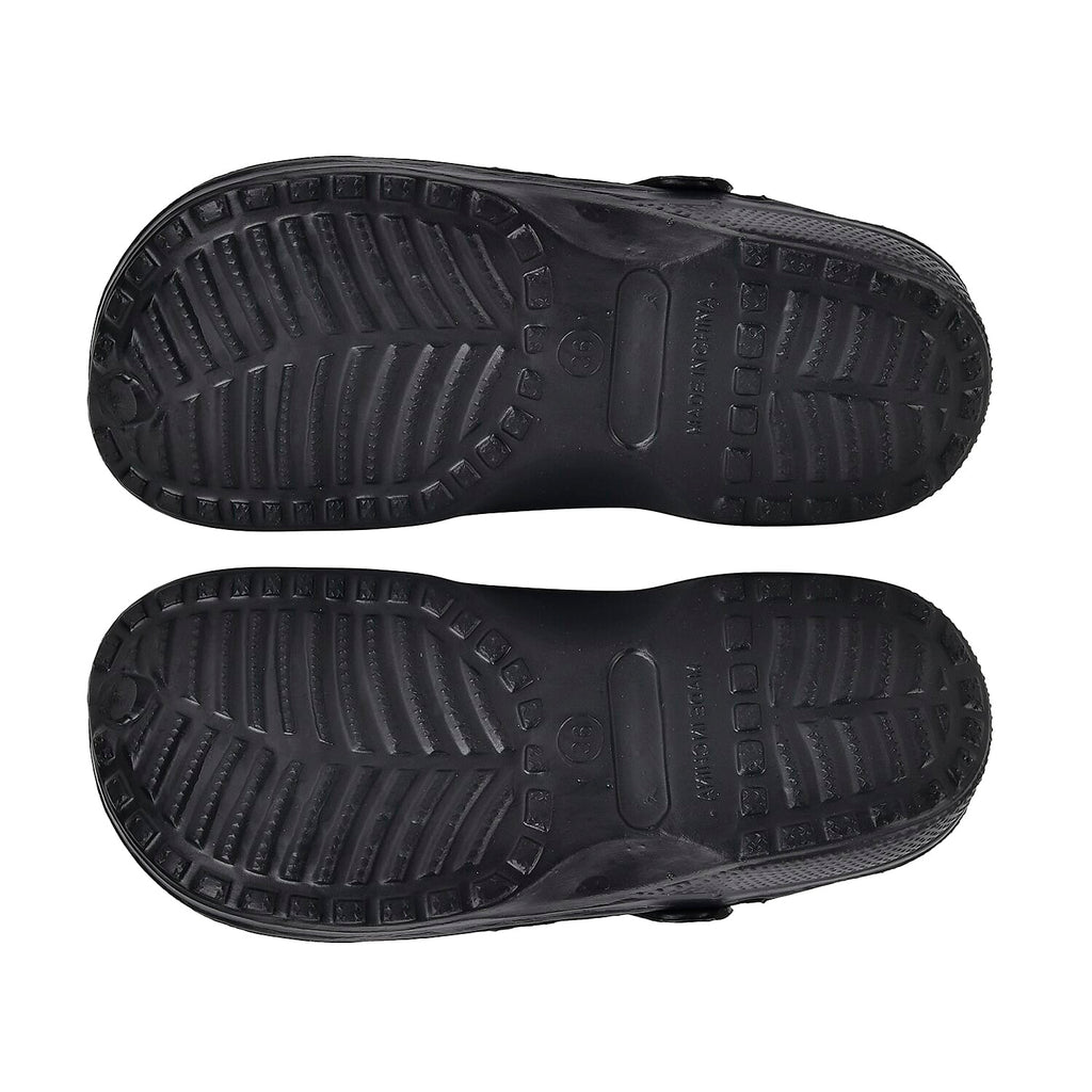 Set of 2 EVA Ladies Super-lightweight Cushioned Sandals and Sliders (Size 3-4) - Black