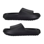 Set of 2 EVA Ladies Super-lightweight Cushioned Sandals and Sliders (Size 3-4) - Black