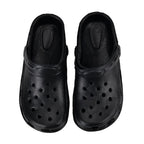 Set of 2 EVA Ladies Super-lightweight Cushioned Sandals and Sliders (Size 3-4) - Black
