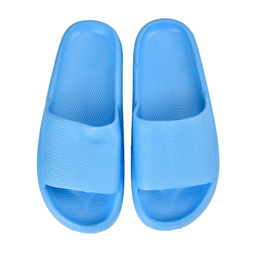 Set of 2 EVA Ladies Super-lightweight Cushioned Sandals and Sliders (Size 3-4) - Blue