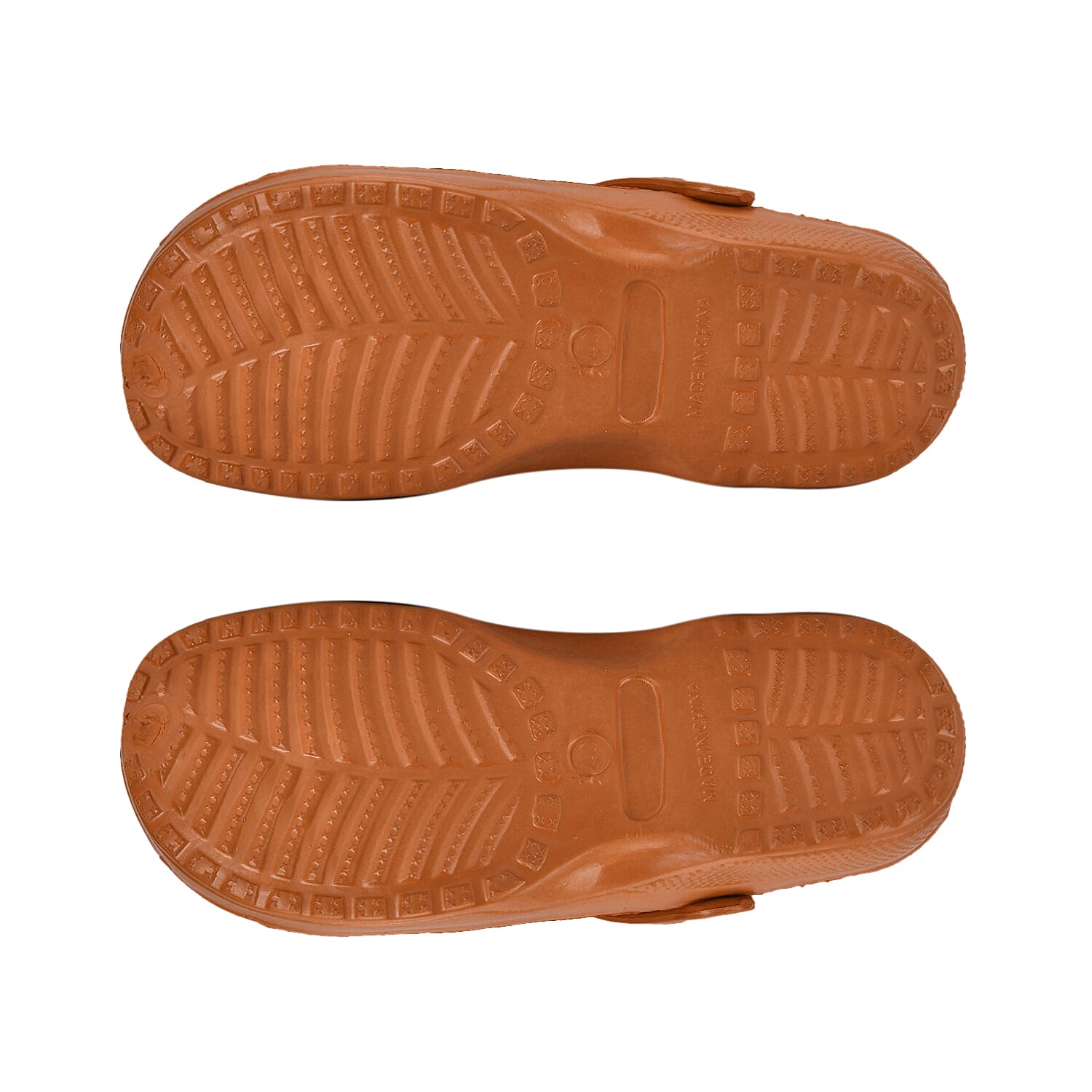 Set of 2 EVA Ladies Super-lightweight Cushioned Sandals and Sliders (Size 3-4) - Orange
