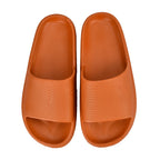 Set of 2 EVA Ladies Super-lightweight Cushioned Sandals and Sliders (Size 3-4) - Orange