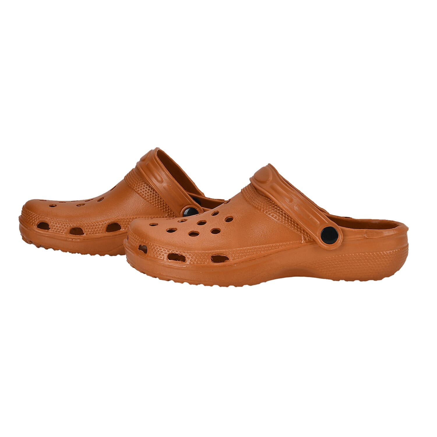 Set of 2 EVA Ladies Super-lightweight Cushioned Sandals and Sliders (Size 3-4) - Orange