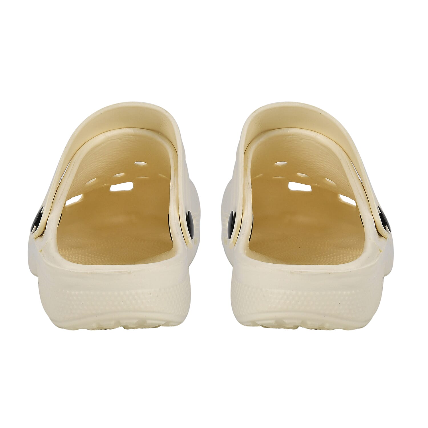 Set of 2 EVA Ladies Super-lightweight Cushioned Sandals and Sliders (Size 5-6) - Cream
