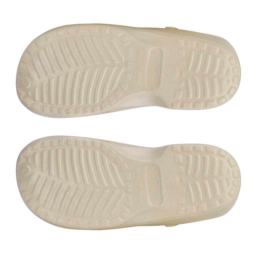 Set of 2 EVA Ladies Super-lightweight Cushioned Sandals and Sliders (Size 5-6) - Cream