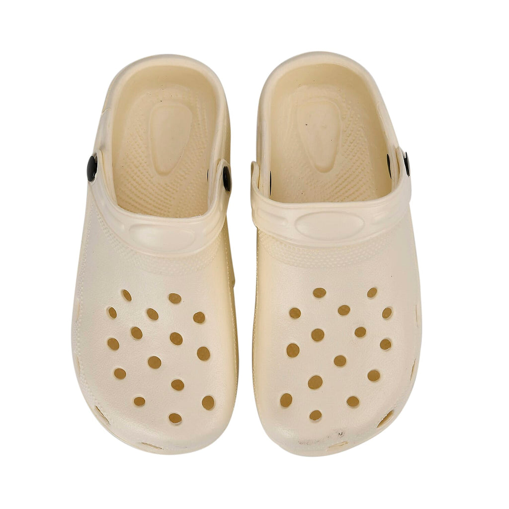 Set of 2 EVA Ladies Super-lightweight Cushioned Sandals and Sliders (Size 5-6) - Cream