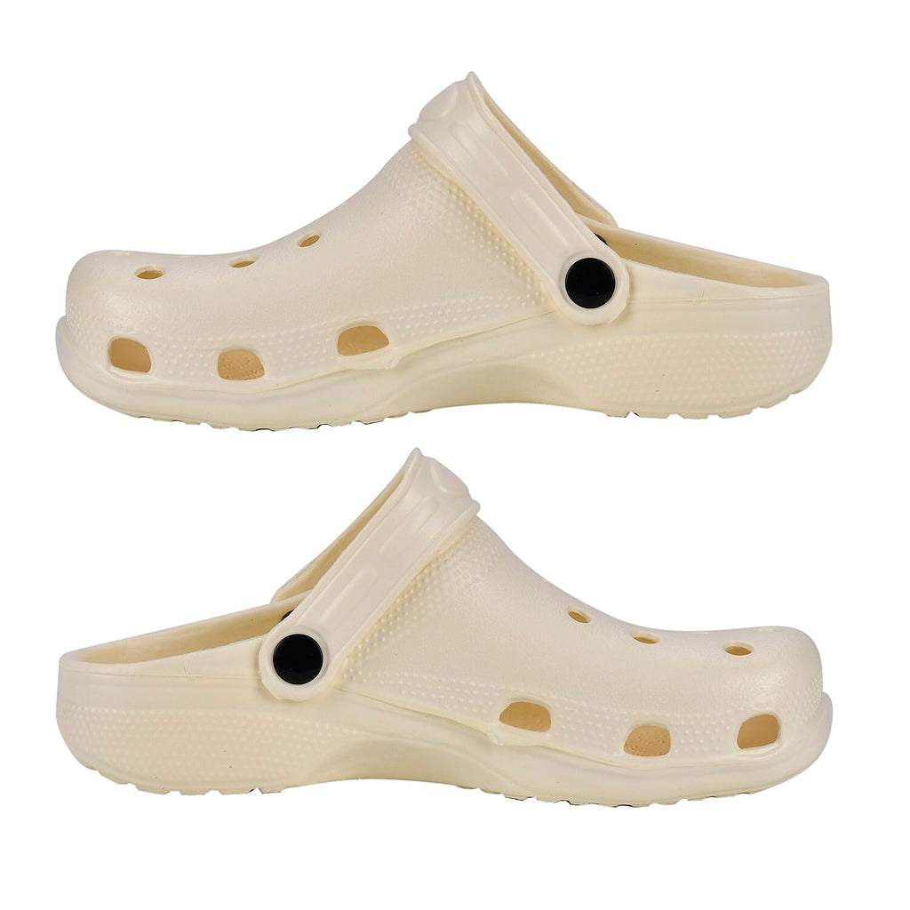 Set of 2 EVA Ladies Super-lightweight Cushioned Sandals and Sliders (Size 5-6) - Cream