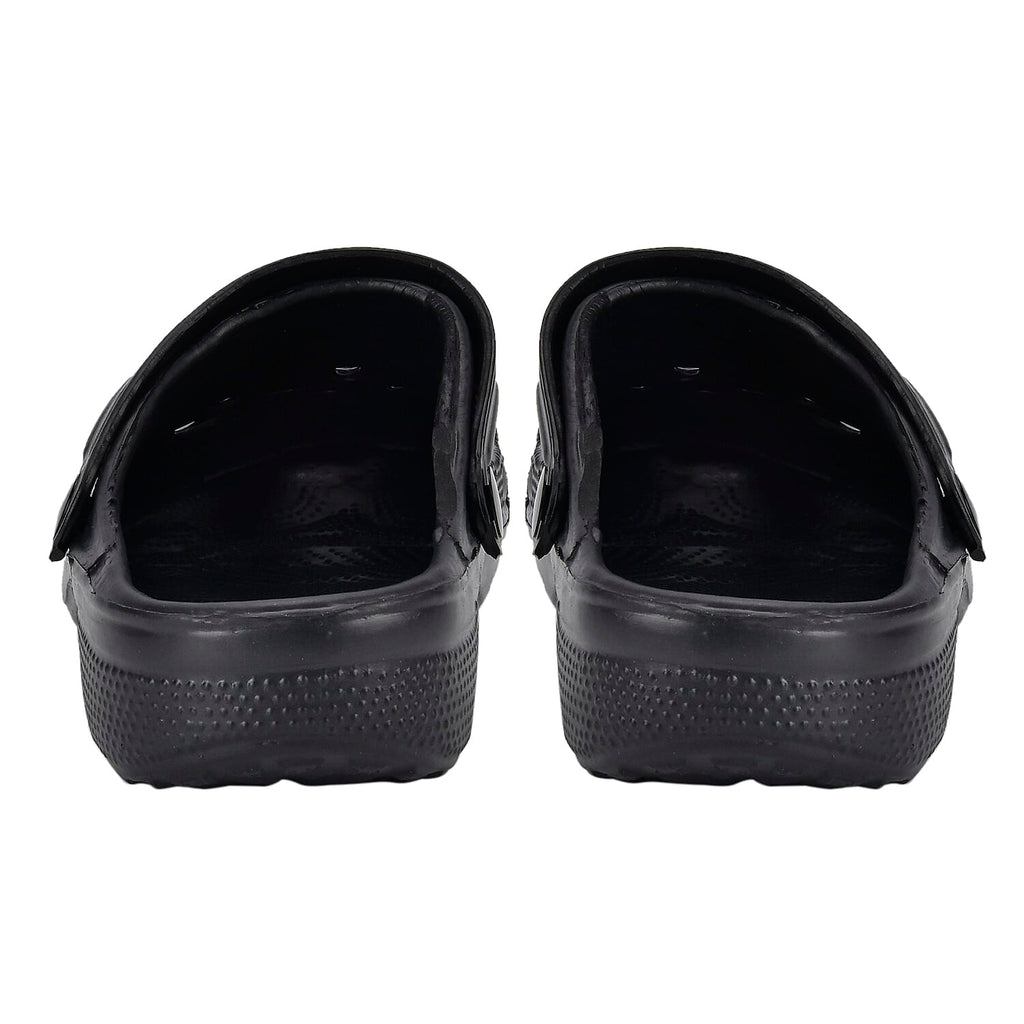 Set of 2 Ladies Lightweight Cushioned Sandals and Sliders (Size 5-6) - Black