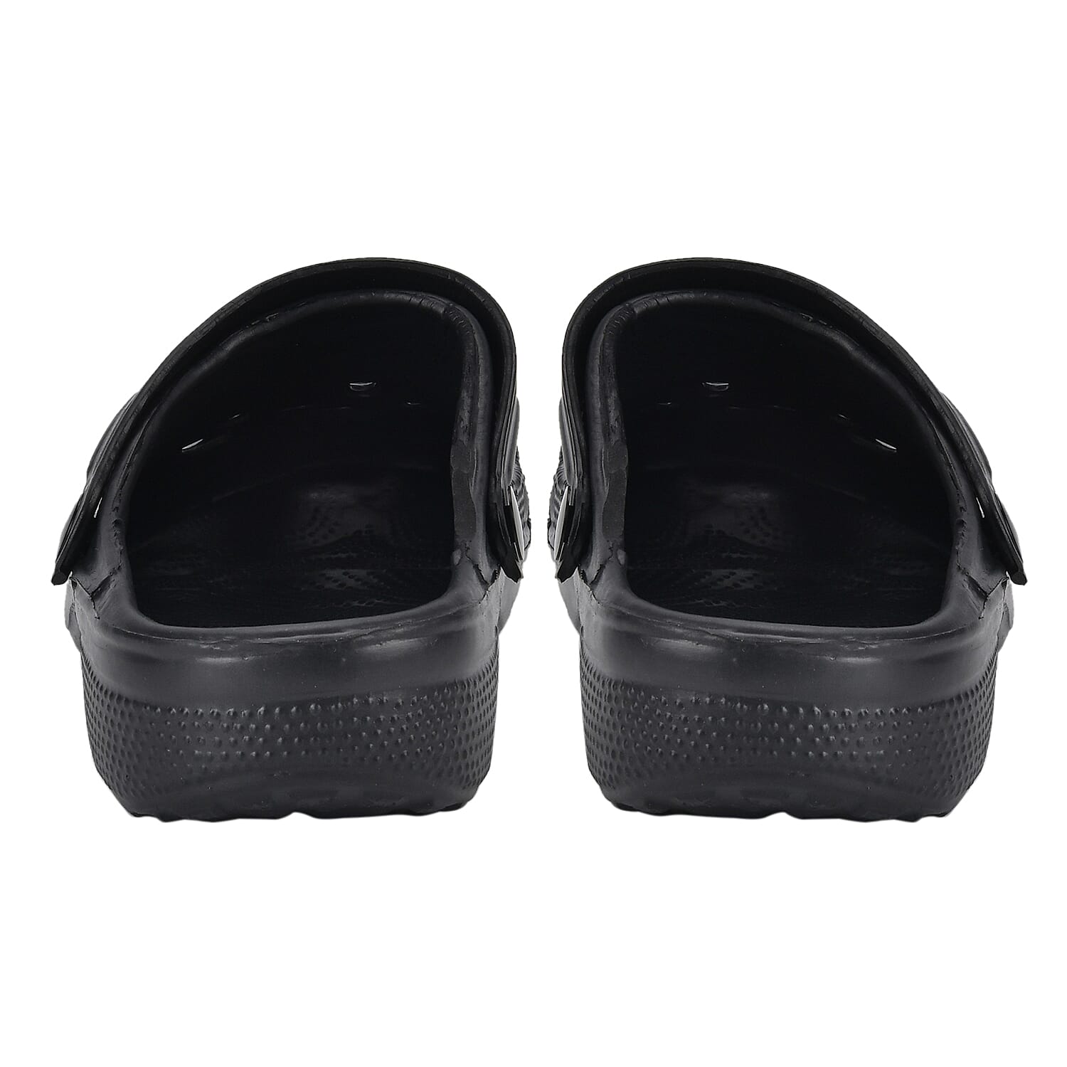 Set of 2 Ladies Lightweight Cushioned Sandals and Sliders (Size 5-6) - Black