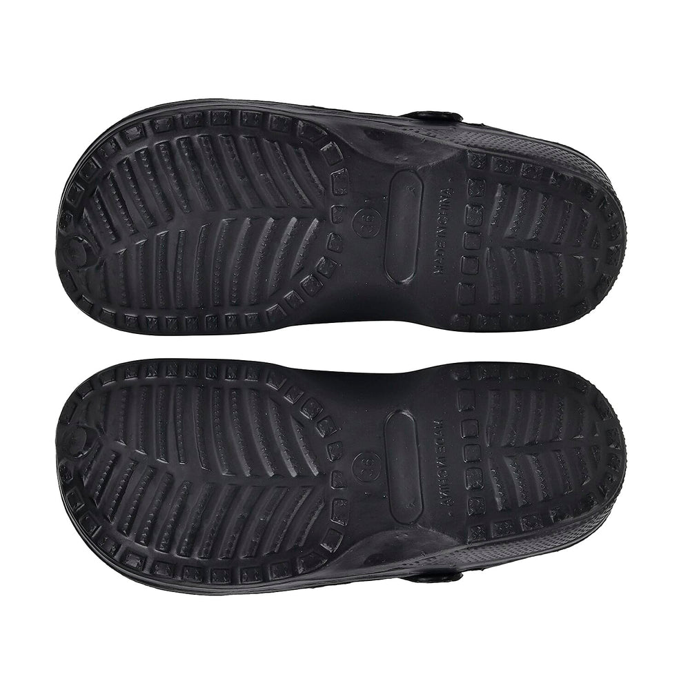 Set of 2 Ladies Lightweight Cushioned Sandals and Sliders (Size 5-6) - Black