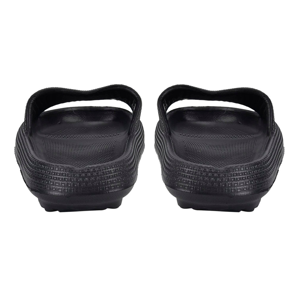 Set of 2 Ladies Lightweight Cushioned Sandals and Sliders (Size 5-6) - Black