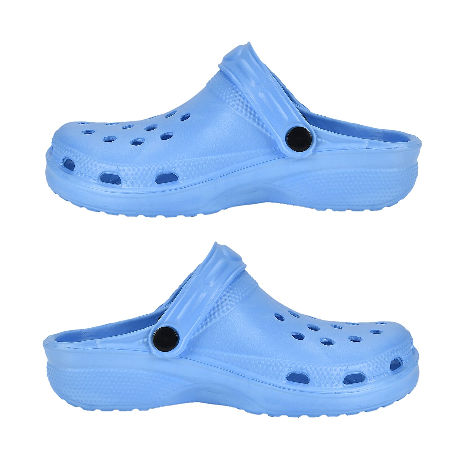 Set of 2 EVA Ladies Super-lightweight Cushioned Sandels and Slippers (Size 5-6) - Blue