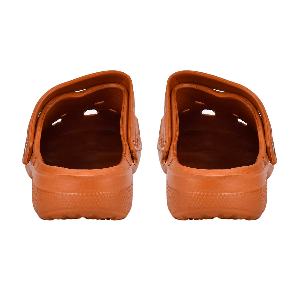 Set of 2 EVA Ladies Super-lightweight Sandals and Sliders (Size 5-6) - Orange