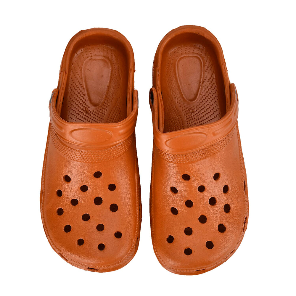 Set of 2 EVA Ladies Super-lightweight Sandals and Sliders (Size 5-6) - Orange