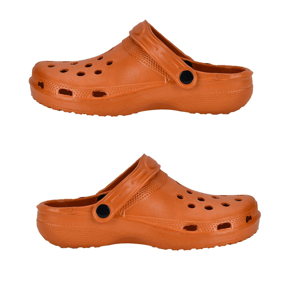 Set of 2 EVA Ladies Super-lightweight Sandals and Sliders (Size 5-6) - Orange