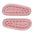 Set of 2 EVA Ladies Super-lightweight Cushioned Sandals and Sliders (Size 5-6) - Pink & Black
