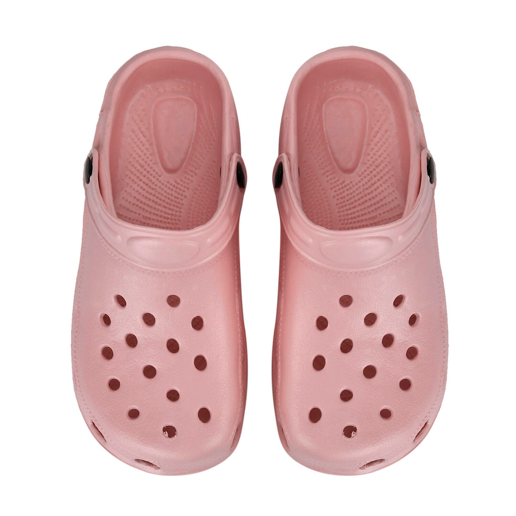 Set of 2 EVA Ladies Super-lightweight Cushioned Sandals and Sliders (Size 5-6) - Pink & Black