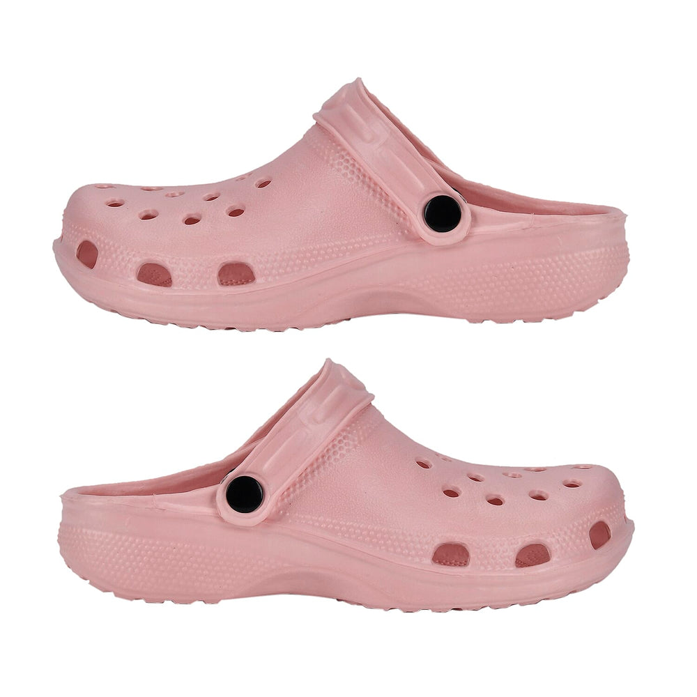 Set of 2 EVA Ladies Super-lightweight Cushioned Sandals and Sliders (Size 5-6) - Pink & Black