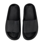 Set of 2 EVA Ladies Super-lightweight Cushioned Sandals and Sliders (Size 7-8) - Black