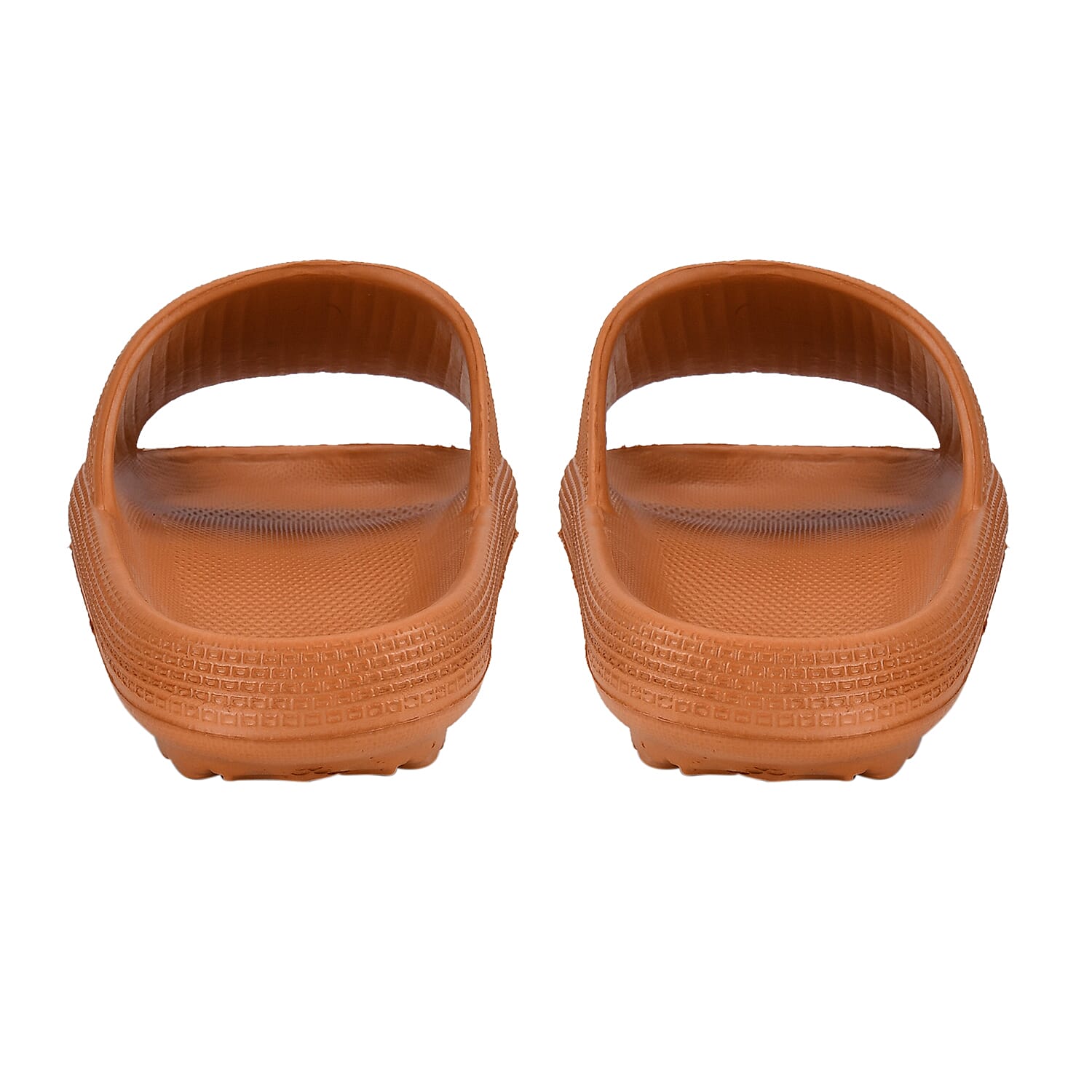 Set of 2 EVA Ladies Super-lightweight Cushioned Sandals and Sliders (Size 7-8) - Orange