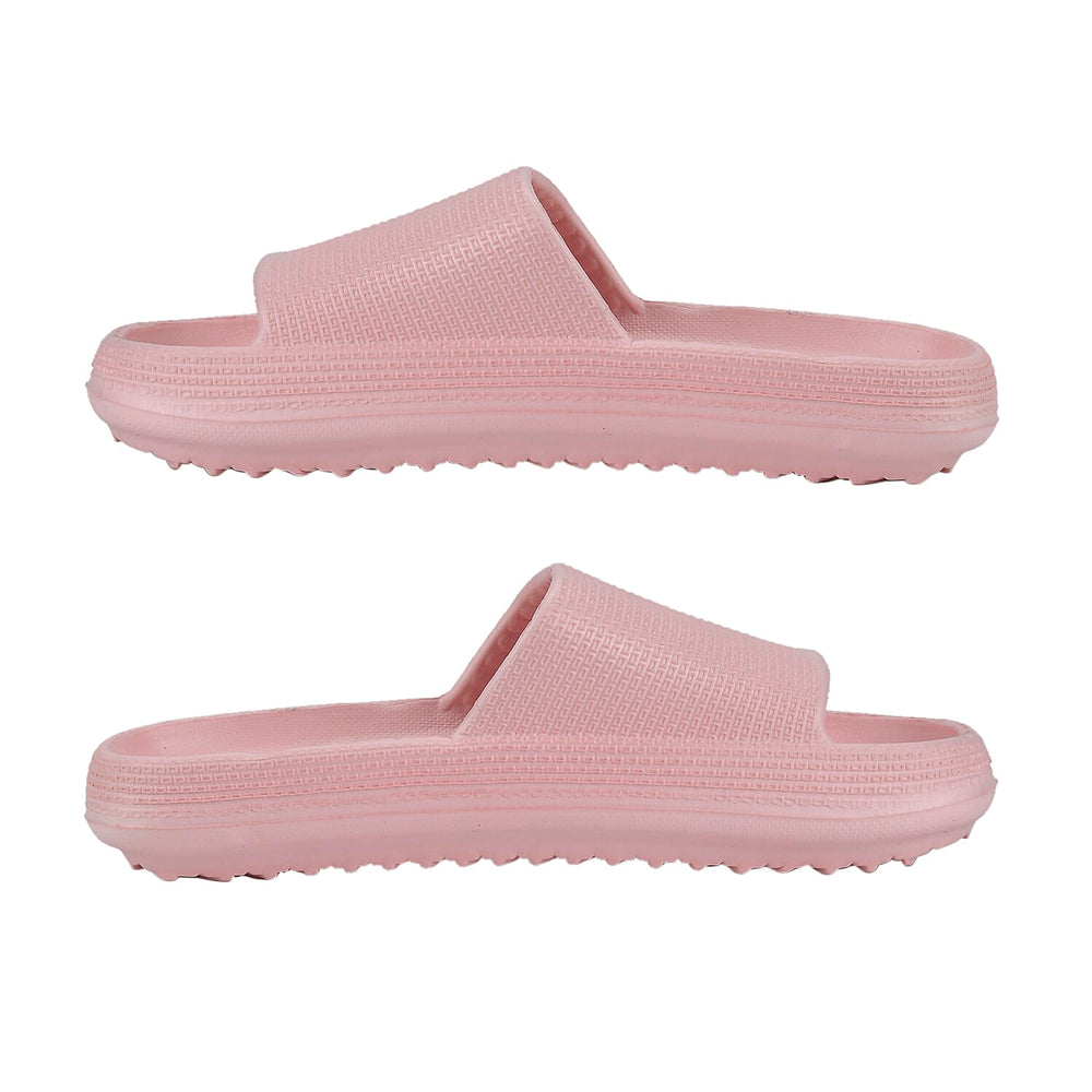 Set of 2 EVA Ladies Super-lightweight Cushioned Sandals and Sliders (Size 7-8) - Pink