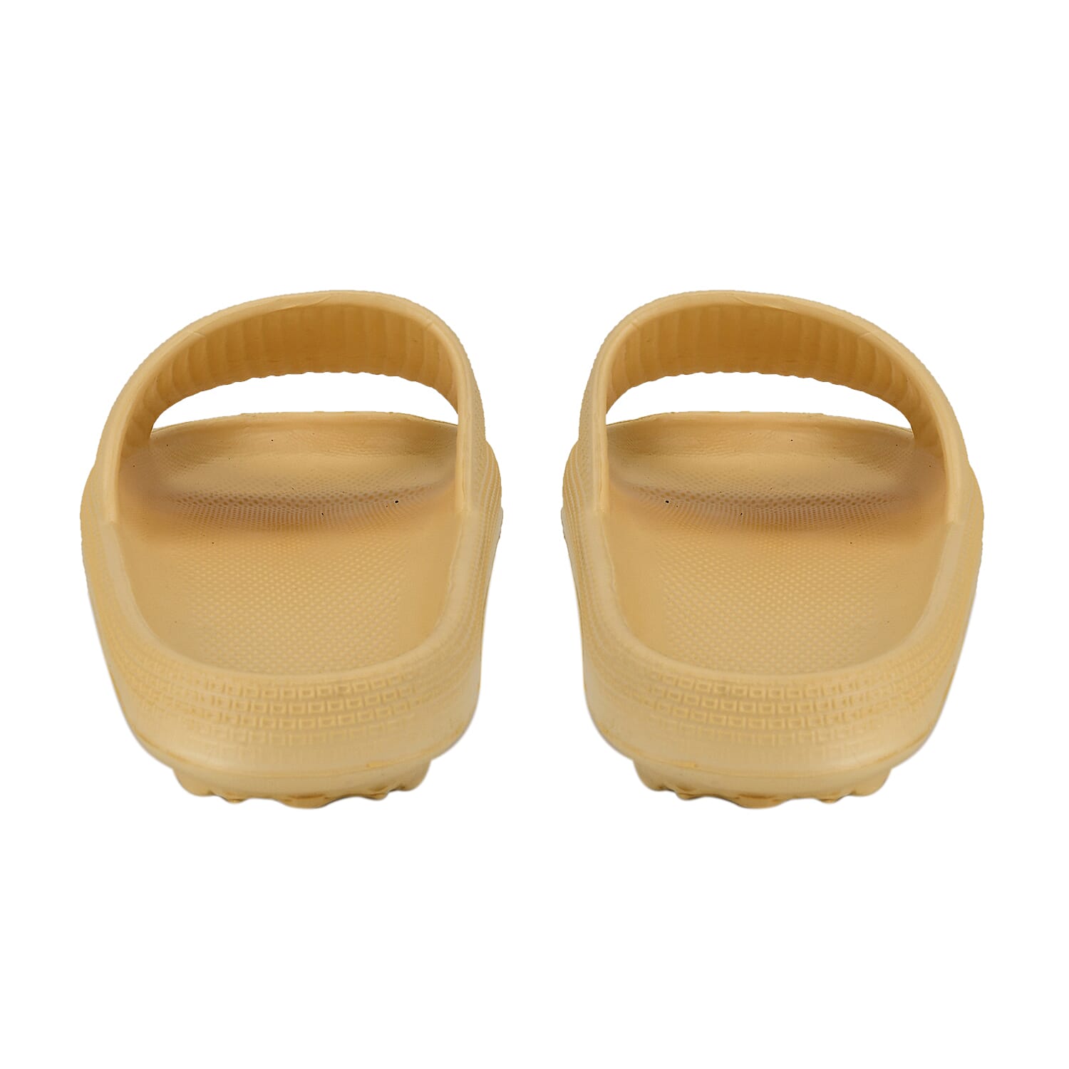Set of 2 EVA Ladies Super-lightweight Cushioned Sandals and Sliders (Size 7-8) - Yellow